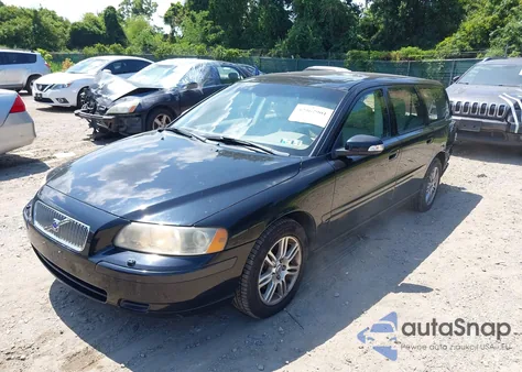 2007 Volvo V70 2.4 из США, поврежденный, VIN YV1SW612371656119